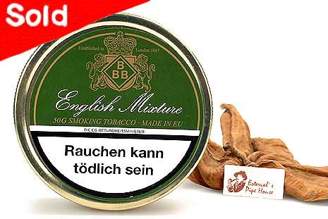 BBB English Mixture Pipe tobacco 50g Tin